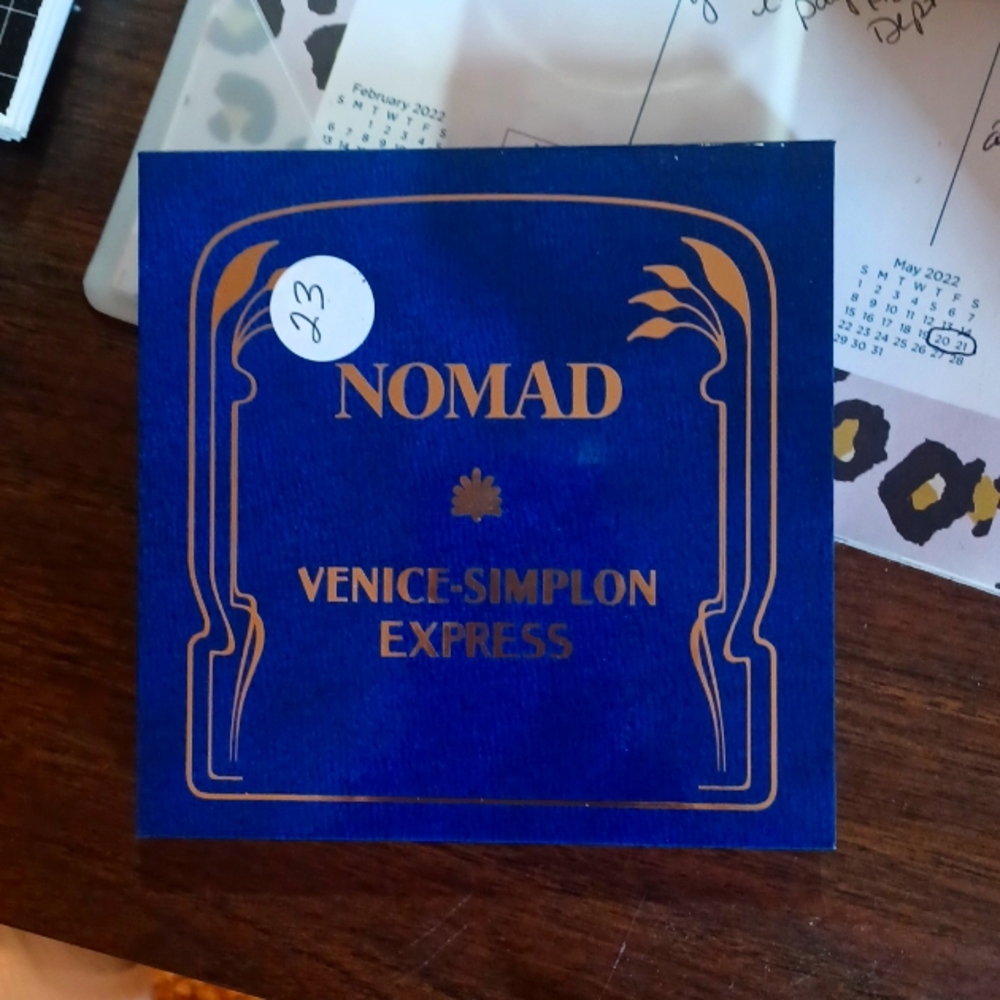 Nomad pallette not used 1.5 g make up pallet